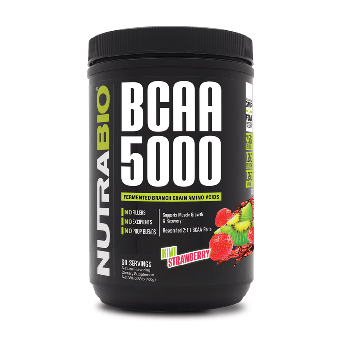 Nutrabio BCAA 5000 Powder - FitOne Nutrition Center
