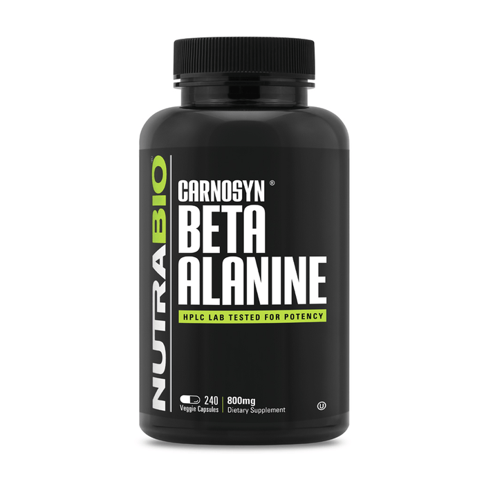 Nutrabio Beta Alanine 240 Capsules - FitOne Nutrition Center