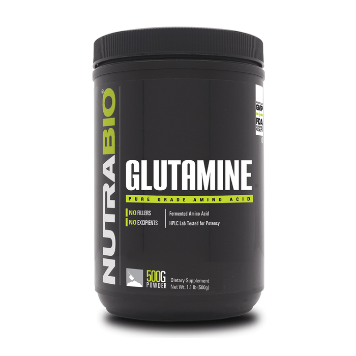 Nutrabio Glutamine (100 Servings) - FitOne Nutrition Center