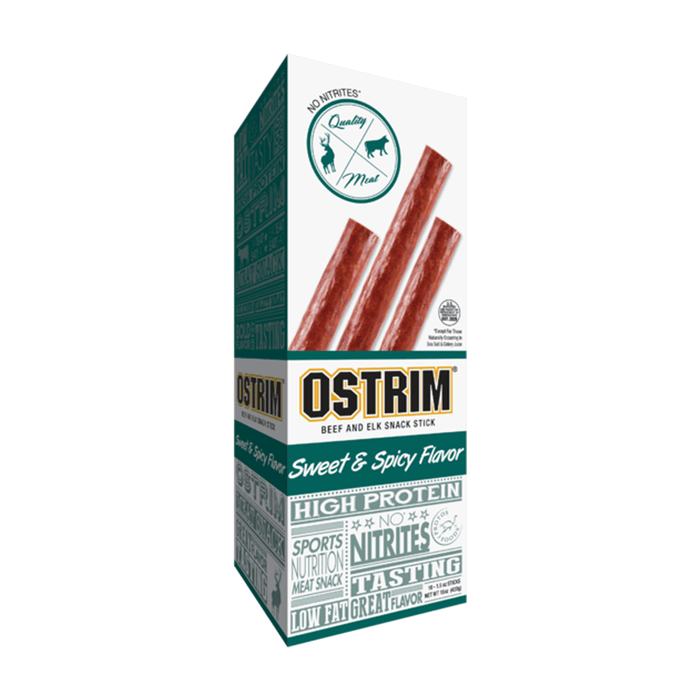 Ostrim Beef & Elk Sticks - FitOne Nutrition Center
