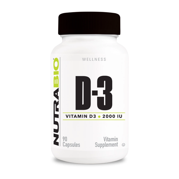 Nutrabio Vitamin D (2000 IU) - FitOne Nutrition Center