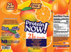 NutraBio Protein Now Orange Mango (12-Pack) - Label