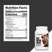 NutraBio Natural Whey Protein Isolate Gourmet Chocolate - Supplement Facts