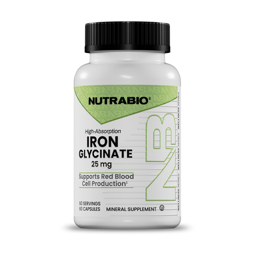 NutraBio Iron Glycinate 25mg