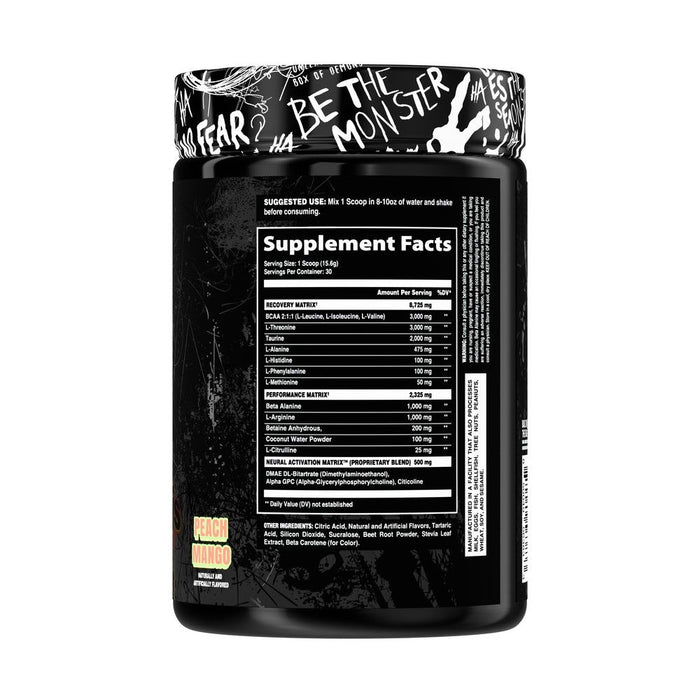 After Dark Supplements - Dripnosis Preworkout Supplement Facts