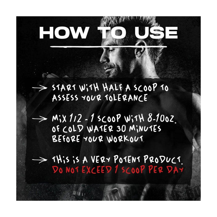 After Dark Supplements - Inhuman Preworkout Supplement Facts