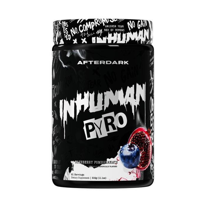 After Dark Supplements - Inhuman Pyro Preworkout - Blueberry Pomegranate