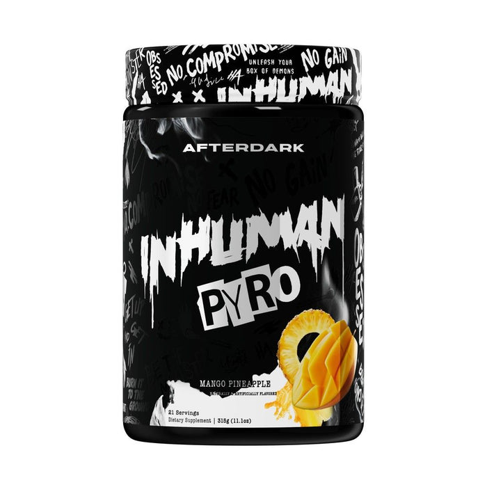 After Dark Supplements - Inhuman Pyro Preworkout - Mango Pineapple