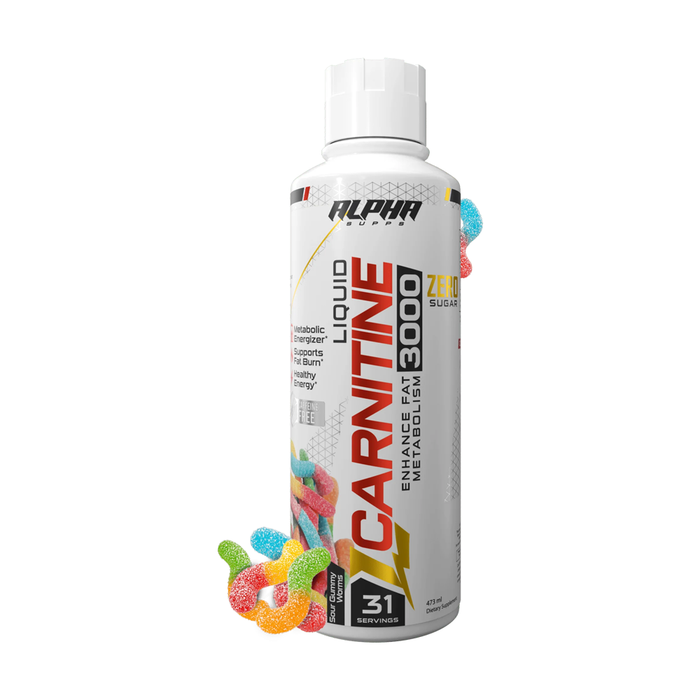 Alpha Supps Liquid L-Carnitine 3000