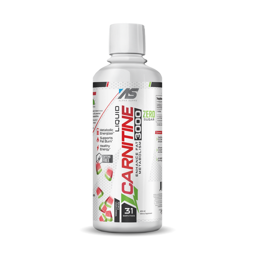 Alpha Supps Liquid L-Carnitine 3000 - FitOne Nutrition Center