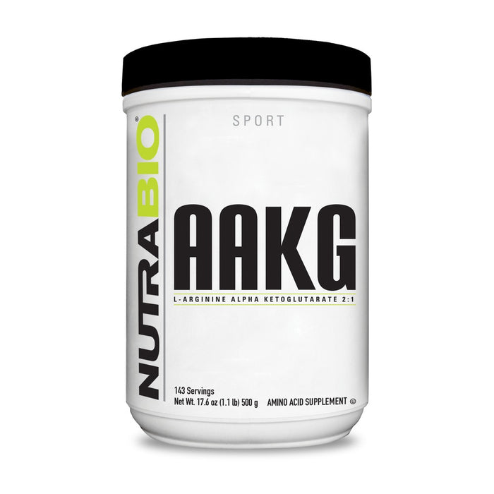 NutraBio Arginine AKG Powder 143 Servings