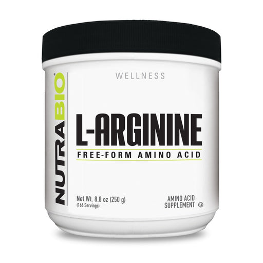 NutraBio Arginine Powder 166 Servings
