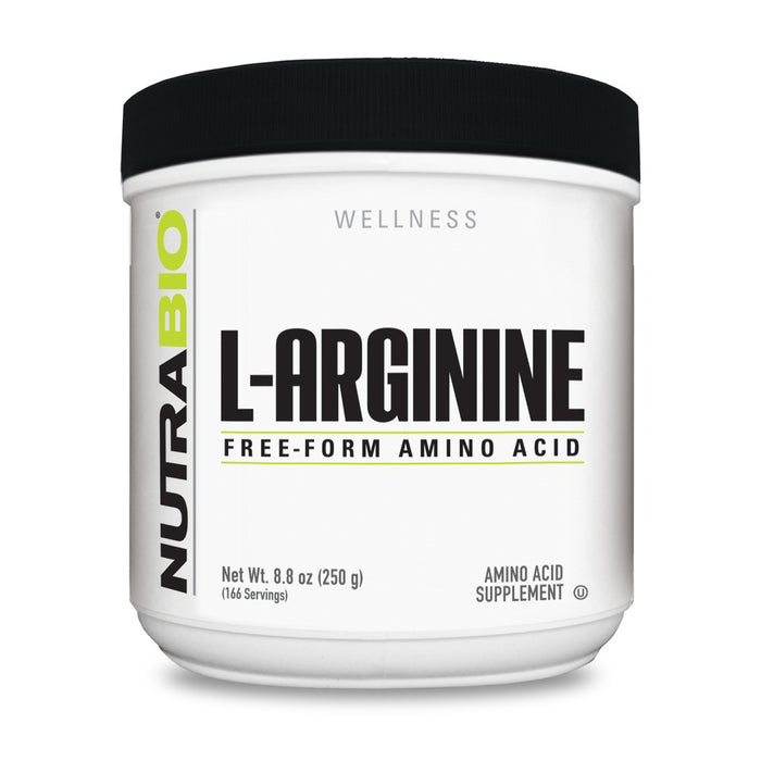 NutraBio Arginine Powder 166 Servings