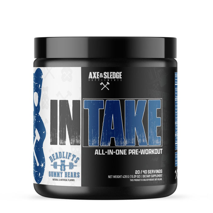 Axe and Sledge - Intake - Deadlifts & Gummy Bears