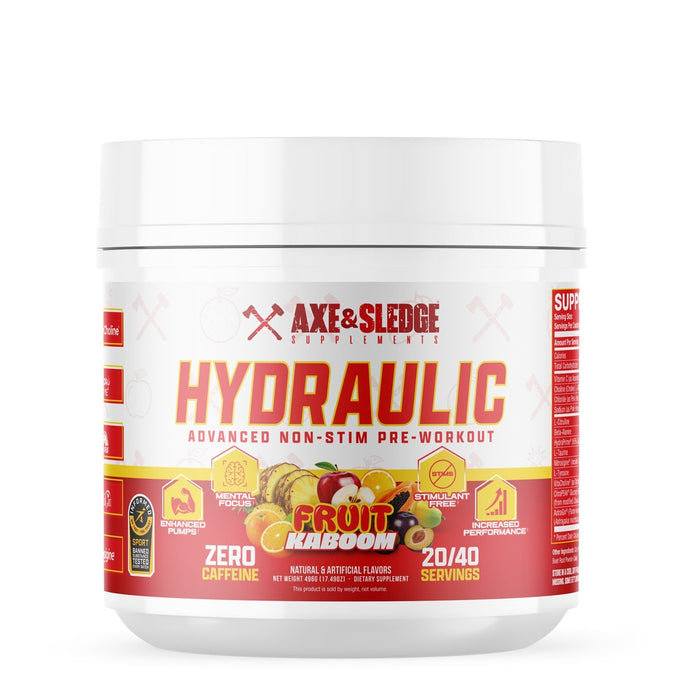 Axe and Sledge - Hydraulic - Fruit Kaboom