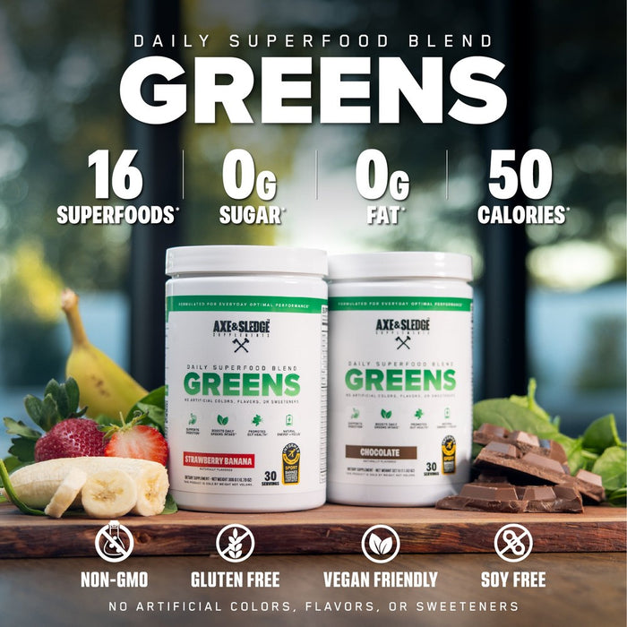 Axe and Sledge - Greens