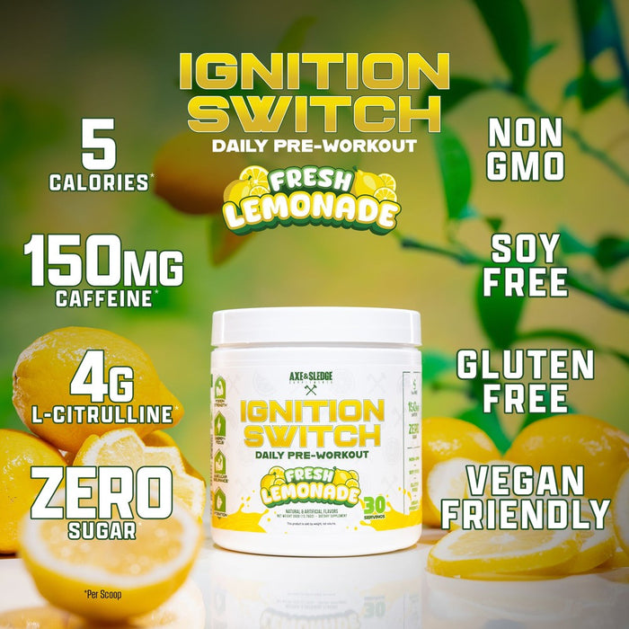 Axe and Sledge - Ignition Switch Preworkout