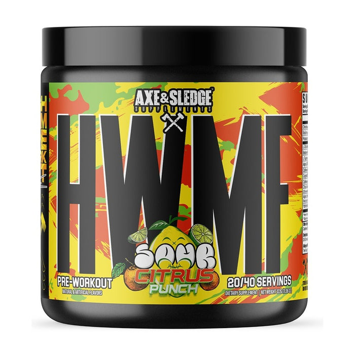 Axe and Sledge - HWMF Preworkout - Sour Citrus Punch