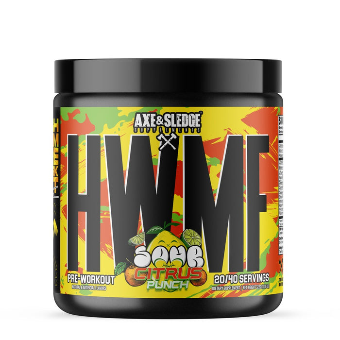 Axe and Sledge - HWMF Preworkout - Sour Citrus Punch