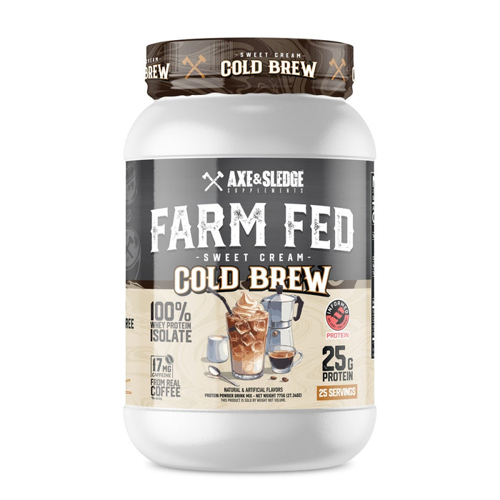 Axe and Sledge - Farm Fed - Sweet Cream Cold Brew