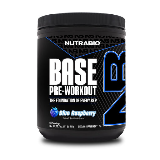 NutraBio Base Pre-Workout Blue Raspberry