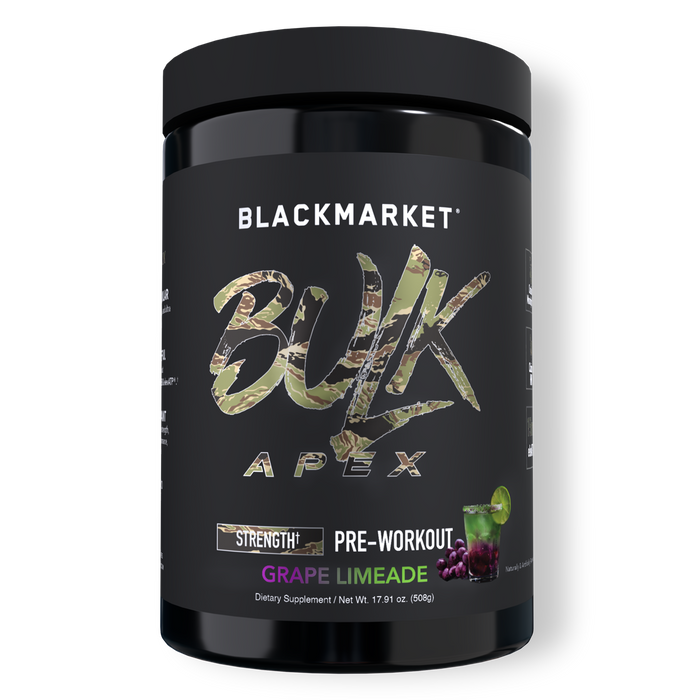 Black Market Labs Bulk Apex Strength Pre-Workout - Grape Limeade