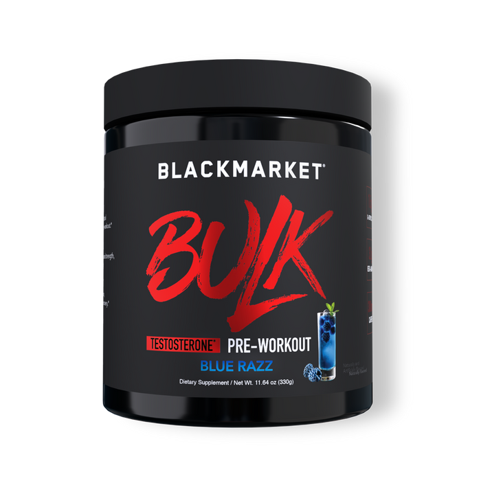 Black Market Labs Bulk Strength Pre-Workout - Blue Razz