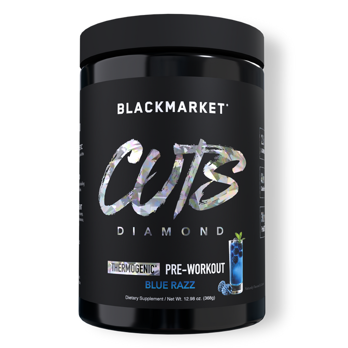 Black Market Labs Cuts Diamond Thermogenic Pre-Workout - Blue Razz