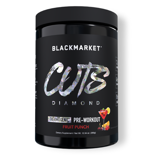 Black Market Labs Cuts Diamond Thermogenic Pre-Workout - Fruit Punch