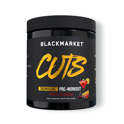 Black Market Labs Cuts Thermogenic Pre-Workout - Fruit Punch