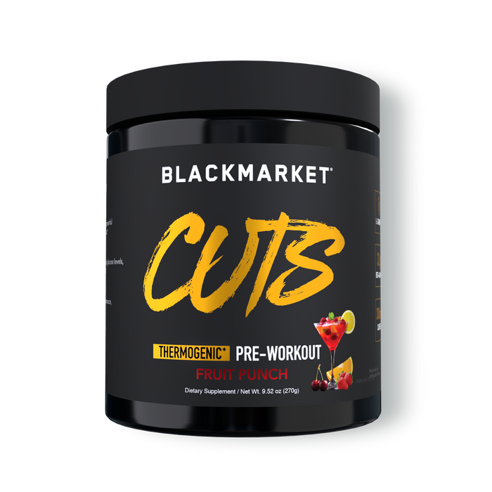 Black Market Labs Cuts Thermogenic Pre-Workout - Fruit Punch