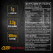 Black Market Labs Cuts Thermogenic Pre-Workout Supplement Facts