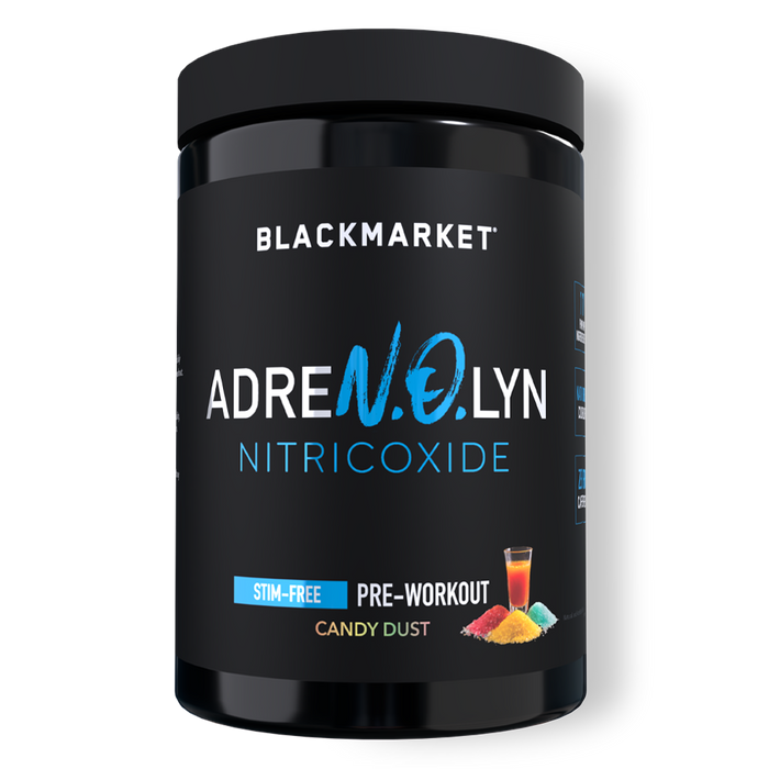Black Market Labs NitricOxide Stim-Free Pre-Workout - Candy Dust