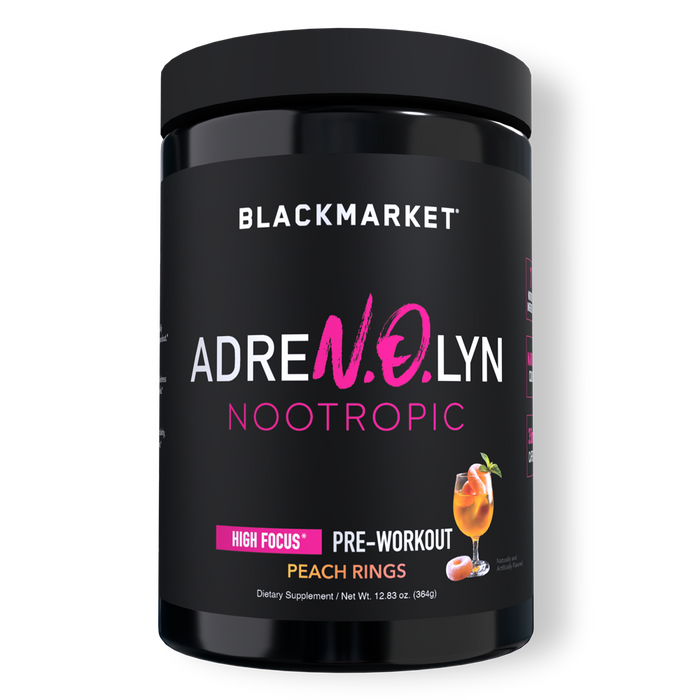 Black Market Labs Nootropic High Focus Pre-Workout - Peach Rings