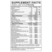 Black Market Labs Rule Hyper-Focus Pre-Workout Supplement Facts
