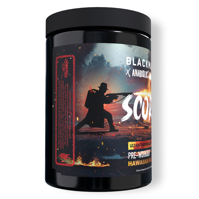 Black Market Labs Scorch Ultra Thermogenic Pre-Workout Side Panel