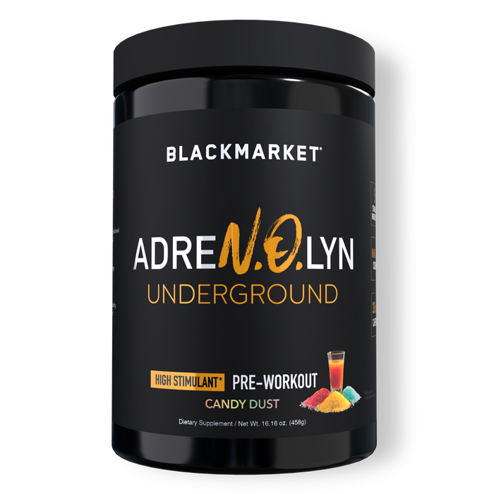 Black Market Labs Underground High Stimulant Pre-Workout - Candy Dust
