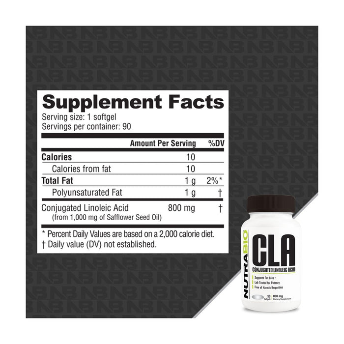 NutraBio CLA (800mg)