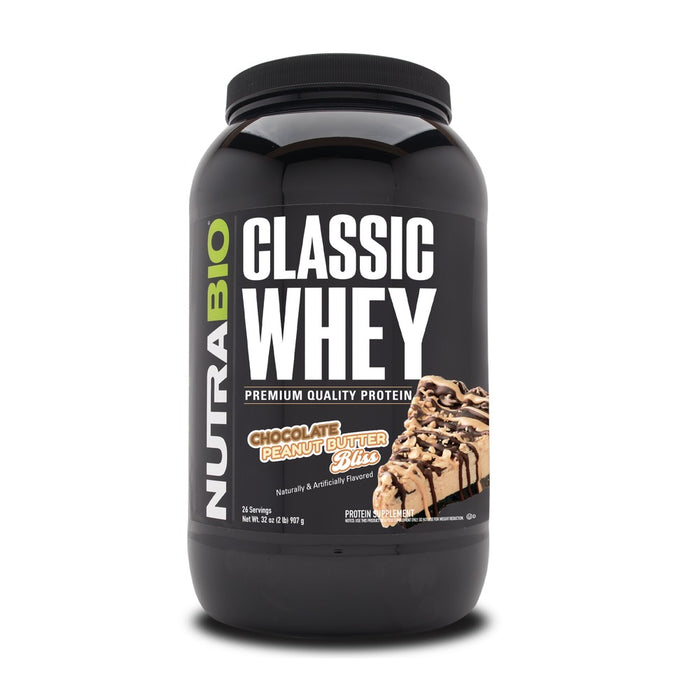 NutraBio Classic Whey Chocolate Peanut Butter