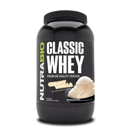 NutraBio Classic Whey Creamy Vanilla