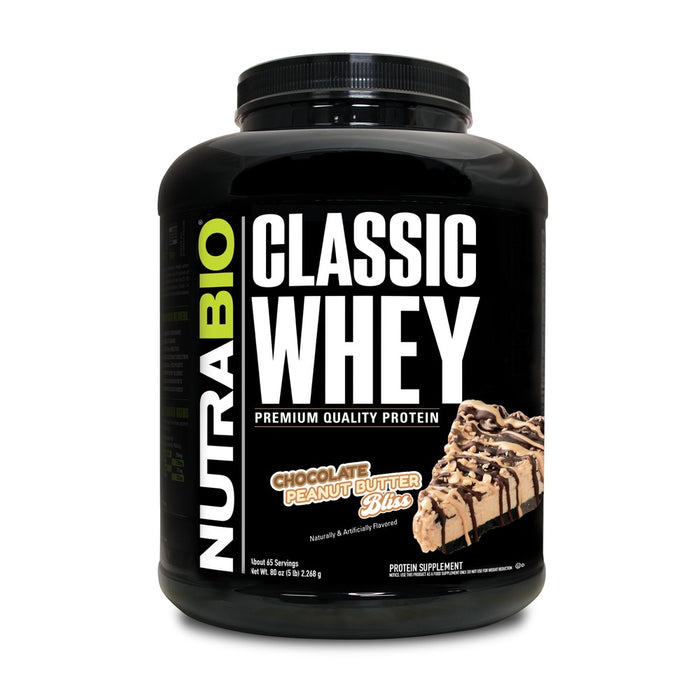 NutraBio Classic Whey Chocolate Peanut Butter