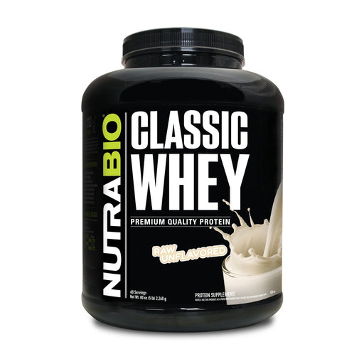 NutraBio Classic Whey Unflavored
