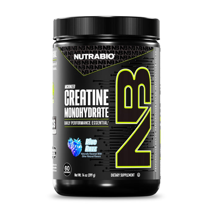 NutraBio Creatine Burst Blue Razz