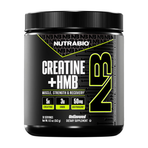 NutraBio Creatine + HMB Unflavored