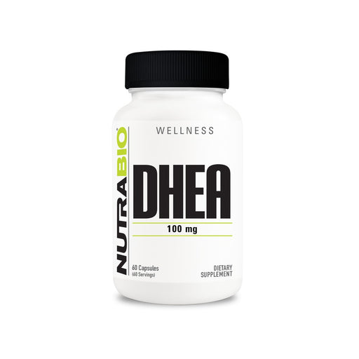 NutraBio DHEA (100mg) - 60 Capsules