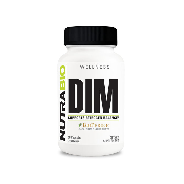 NutraBio DIM with Calcium D-Glucarate - 60 Capsules