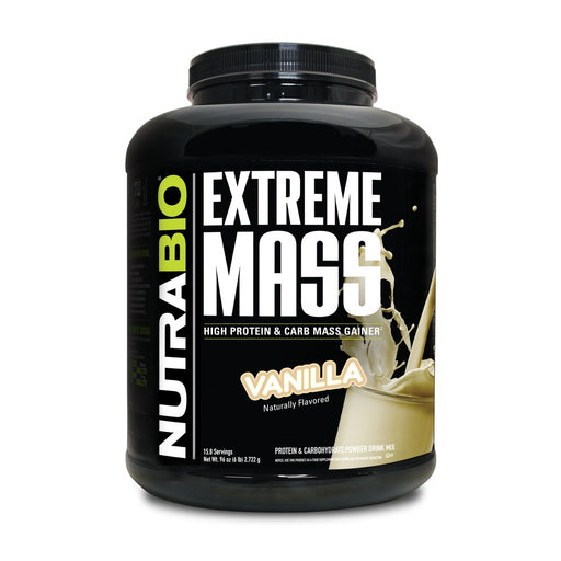 NutraBio Extreme Mass Vanilla