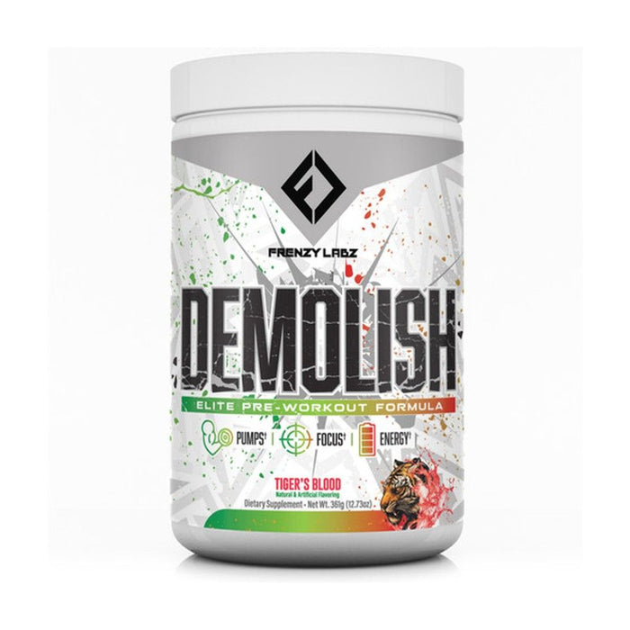 Frenzy Labz - Demolish Preworkout - Snow Cone