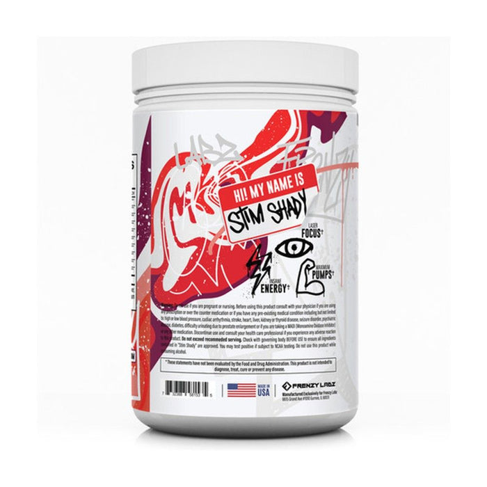 Frenzy Labz - Stim Shady Preworkout - Grape Bubblegum