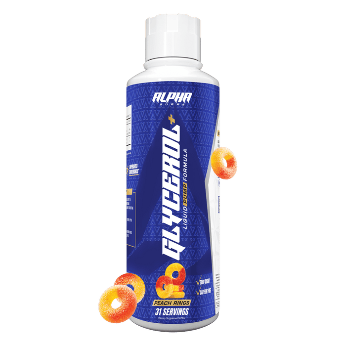 Alpha Supps Glycerol+ - Peach Rings